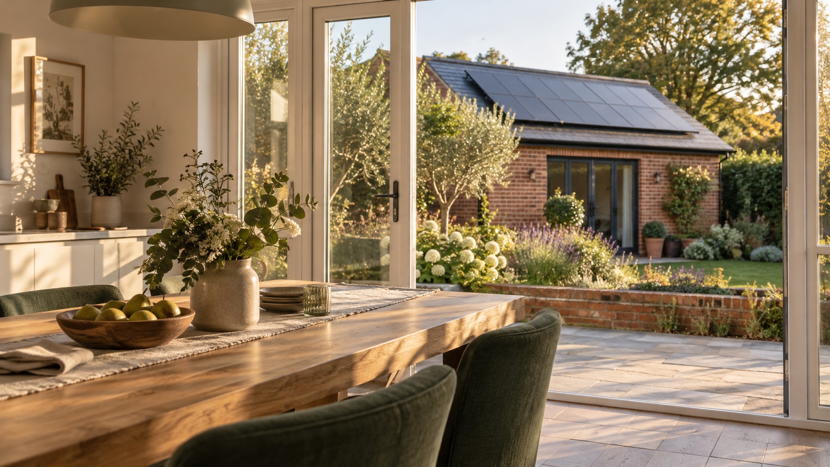 Illustrative home comfort concept; not a real location or a Bright Ray project.